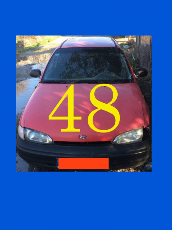 Dezmembram Hyundai Accent X3 [1994 - 1997] Liftback 5-usi 1.3 MT (75 hp) 1.3i - G4EH