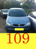 Dezmembram Opel Zafira A [facelift] [2003 - 2005] Minivan 5-usi 1.6 MT (101 hp) (F75_)