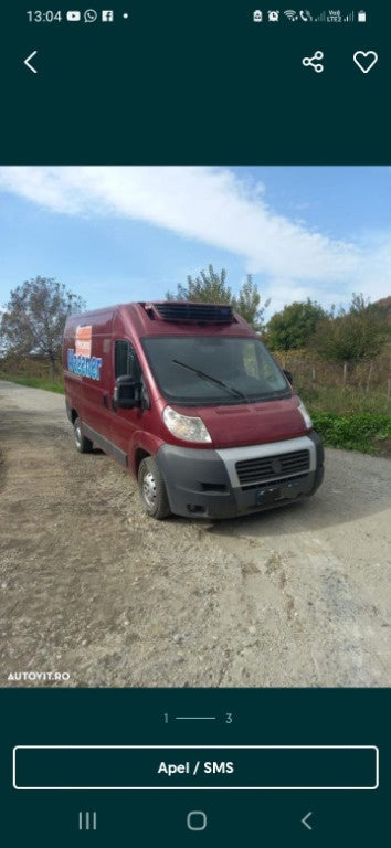Dezmembrez Fiat Ducato 2010 dube 3000