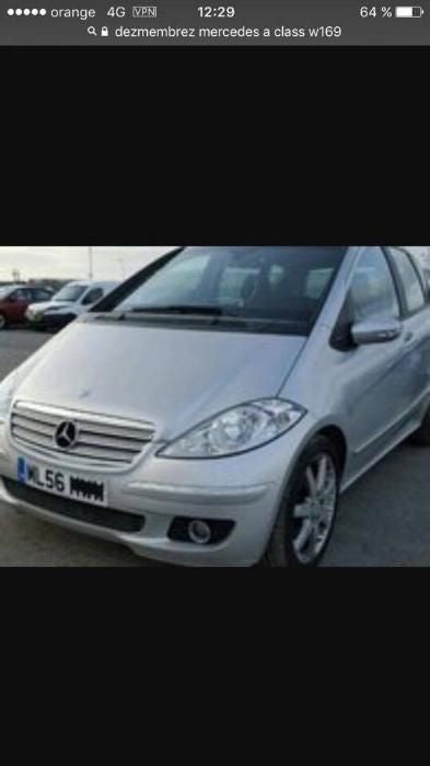 Dezmembrez Mercedes A classe 2000 diesel fab 2007
