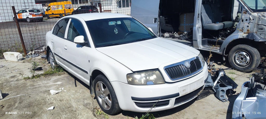 Dezmembrez Skoda Superb 1.9 TDI cod motor BPZ 116CP / 85 KW transmisie manuala 5+1 cod GFL , an 2008